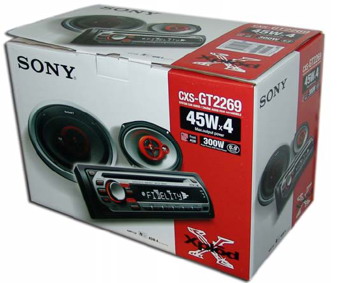 Pachet Radio Cd Mp3+Boxe Sony CXS-GT2269